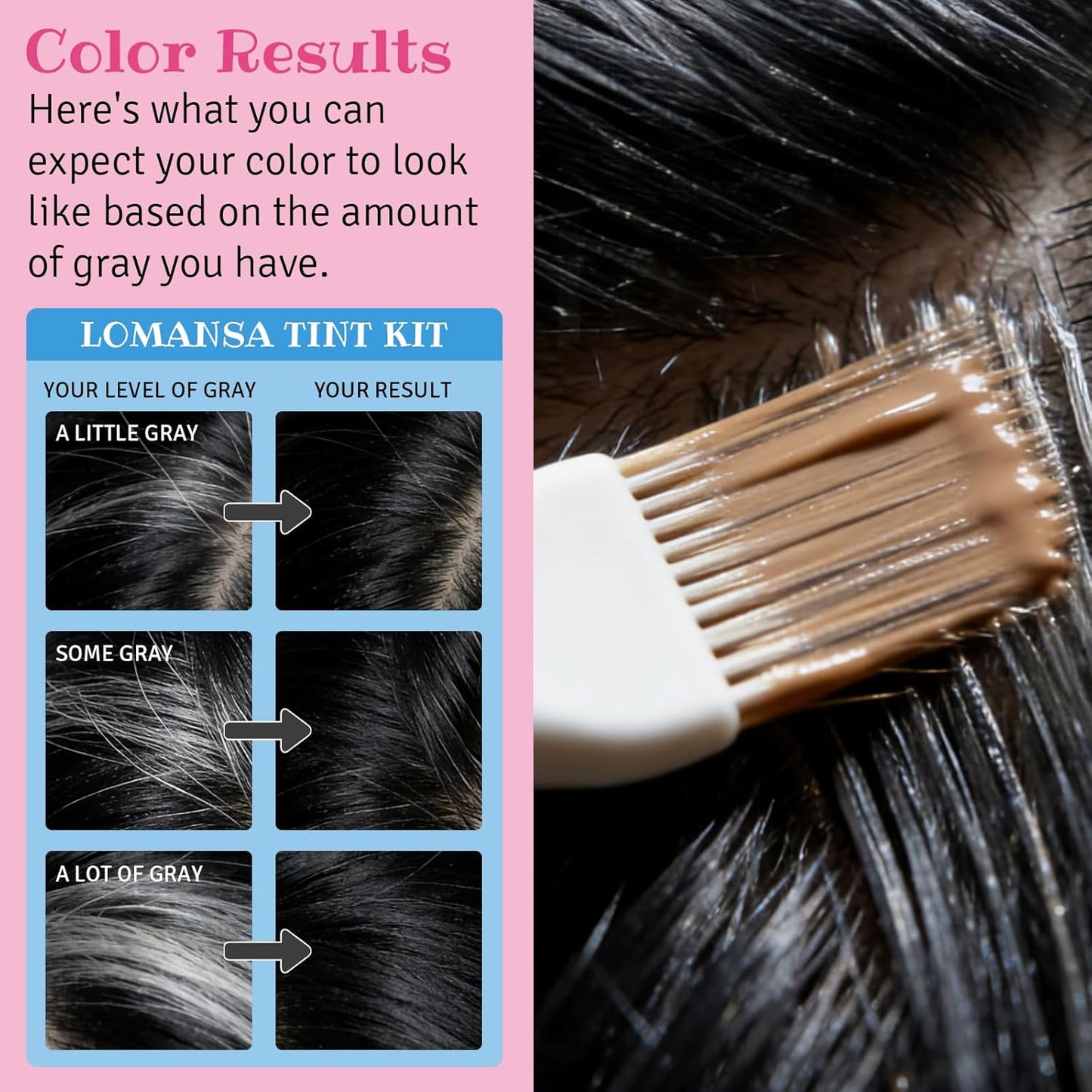 Skiennix 10ml Lash Color Kit - Black Voluminous Eyelash Coloring for Natural Results, Lasts 4 Weeks