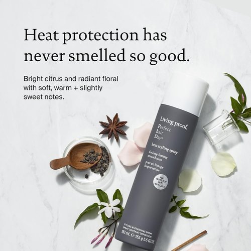 Living Proof Perfect Hair Day Heat Styling Spray - 48-Hour Smoothness & 450°F Heat Protection