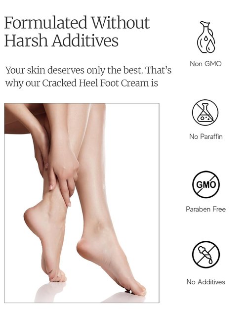 AEOLIS 10% Urea Foot Cream - Deep Moisturizing Treatment for Cracked Heels | 2.03 fl oz with Beeswax, Shea Butter, Aloe Vera & Vitamin E