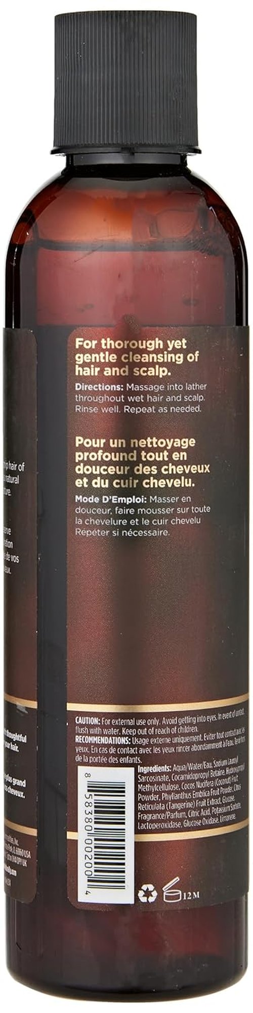 As I Am Curl Clarity Shampoo - Deep Cleansing Formula for Curly Hair | 8 oz (Pack of 4)
