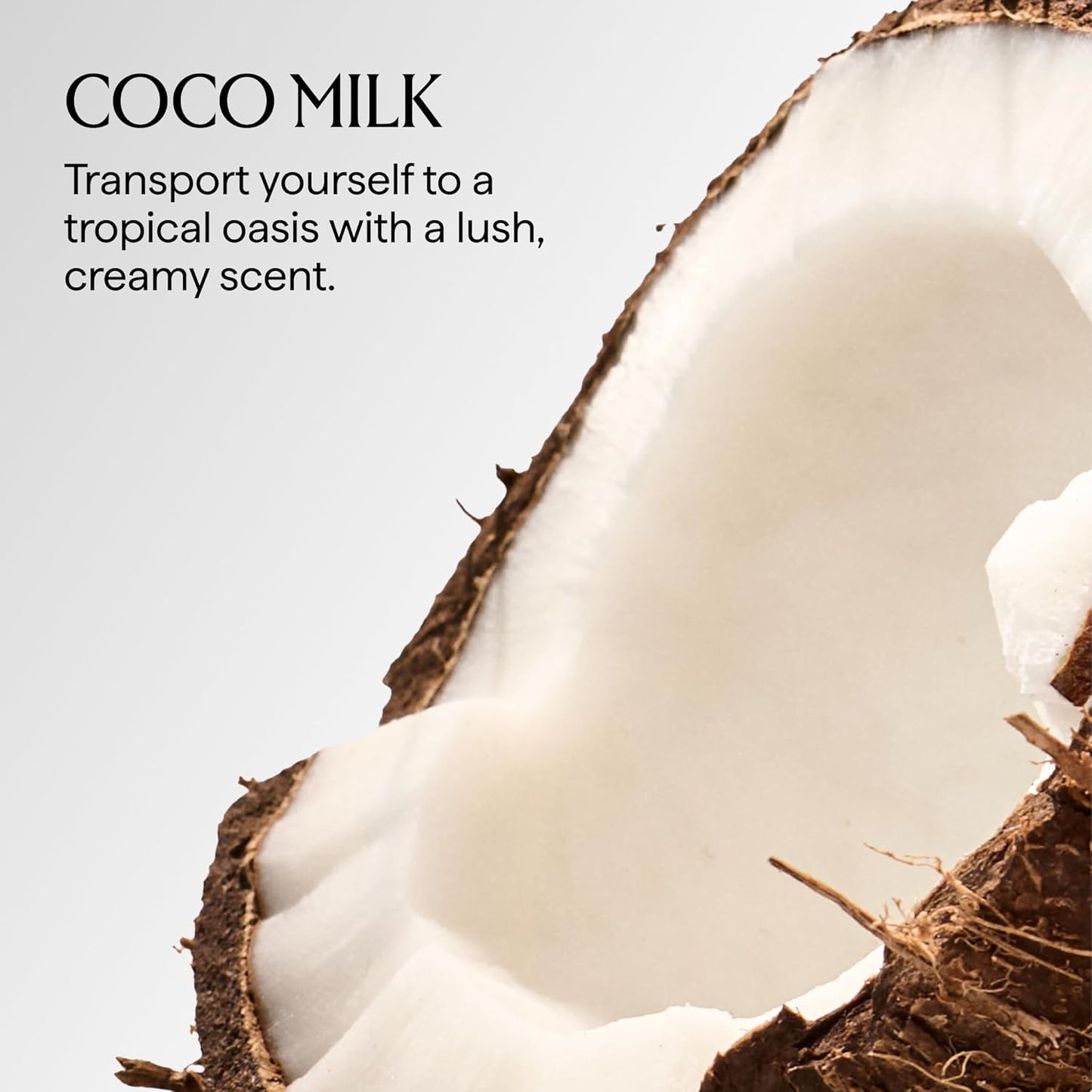 HERBIVORE Coconut Milk Bath Soak - Deeply Hydrating & Skin Softening | Vegan, Soothing Coconut Scent