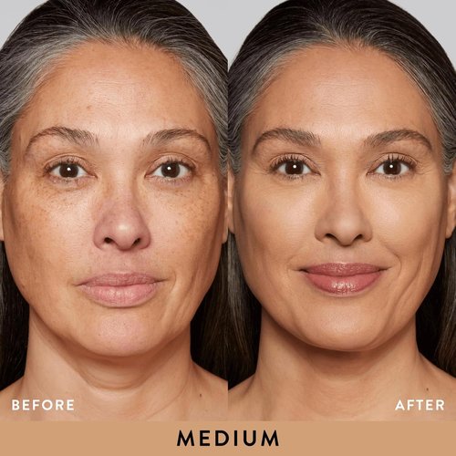 Laura Geller New York Baked Double Take Powder Foundation - Medium Shade - Buildable Coverage & Matte Finish
