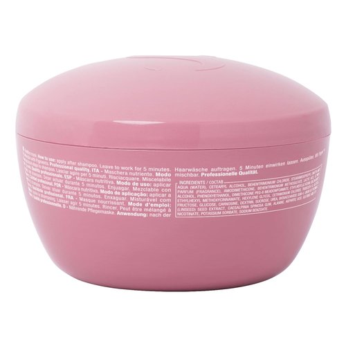 Alfaparf Milano Semi Di Lino Moisture Nutritive Mask - Hydrating Treatment for Dry Hair | Color Safe & Sulfate Free