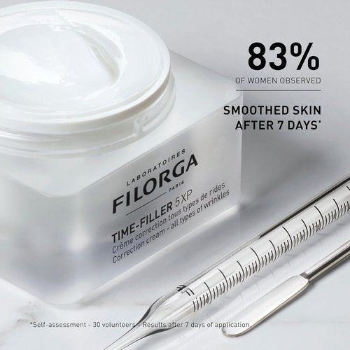 Filorga Time-Filler 5-XP Wrinkle Correction - Enhanced Anti-Aging Moisturizer for Face, Eyes & Neck