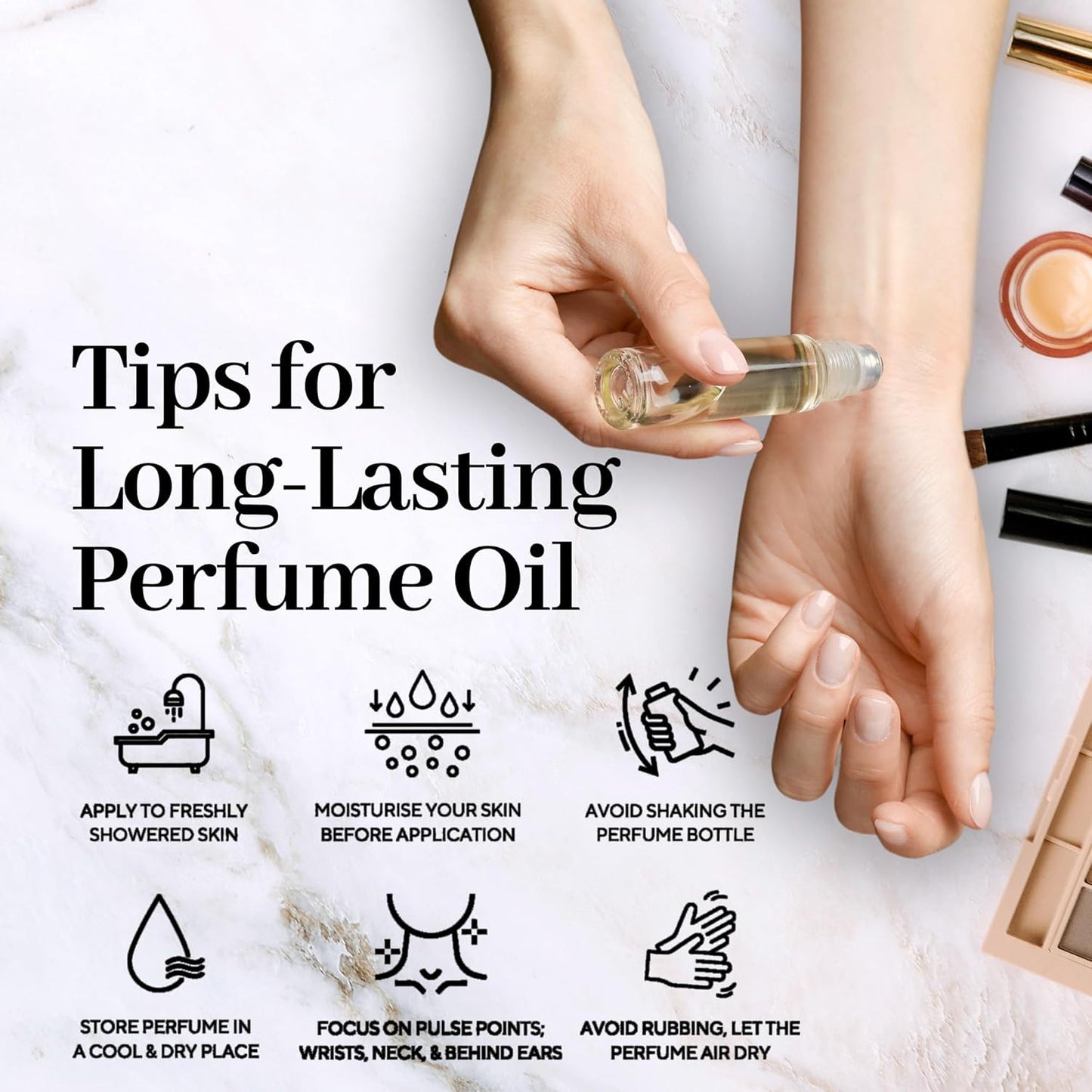 Comparable to White Linen Alcohol-Free Fragrance - 8ml Travel Size Perfume Oil | Long-Lasting Clean Scent in Glass Bottle