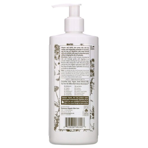 Eminence Clear Skin Probiotic Cleanser - 8.4 Ounce | Purify and Balance Your Skin