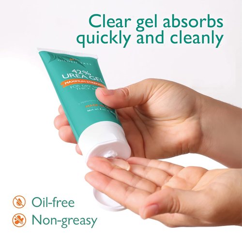 GILDEN TREE Urea Gel 42% - Maximum Strength Formula for Softening Cracked Heels & Thick Toenails