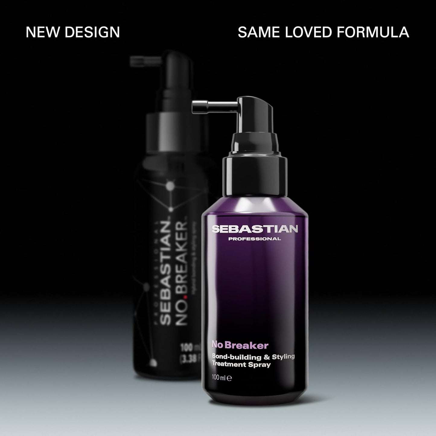 Sebastian Professional No Breaker Styling Treatment Spray - Leave-In Repair for Stronger Hair | 3.38 fl oz