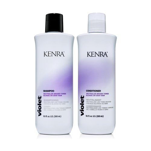 Kenra Violet Shampoo - Eliminates Brassy Tones & Neutralizes Yellow | Moisturizes Processed Hair