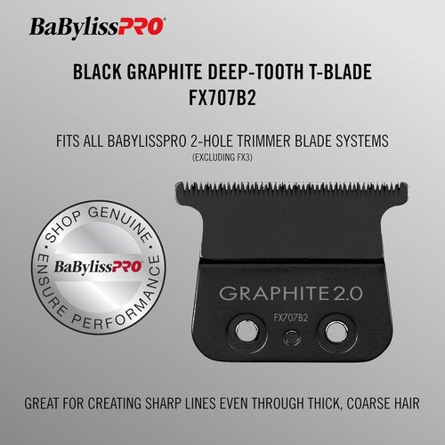 Outlining Hair Trimmer Blades - Deep-Tooth T-Blades for FX787, FX799 & LoPROFX FX726, FX729