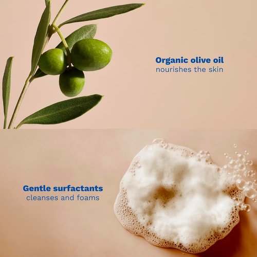 Mustela Solid Shampoo & Body Cleansing Bar - Fragrance-Free, Vegan Formula with Avocado & Olive Oil | 2.64 oz.