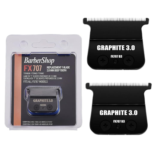 BaByliss PRO Replacement Trimmer Blade - Zero-Gapped Design for FX787 & FX726 | 7 Black-002