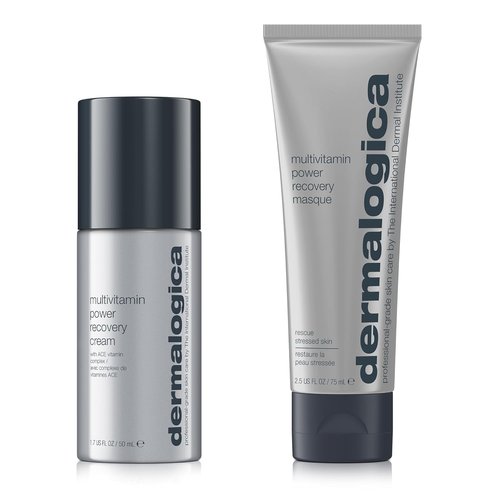 Dermalogica Stressed Skin Recovery System | Full-Size Skin Care Kit with Face Mask & Cream - Revitalize Dryness, Fine Lines & Dullness