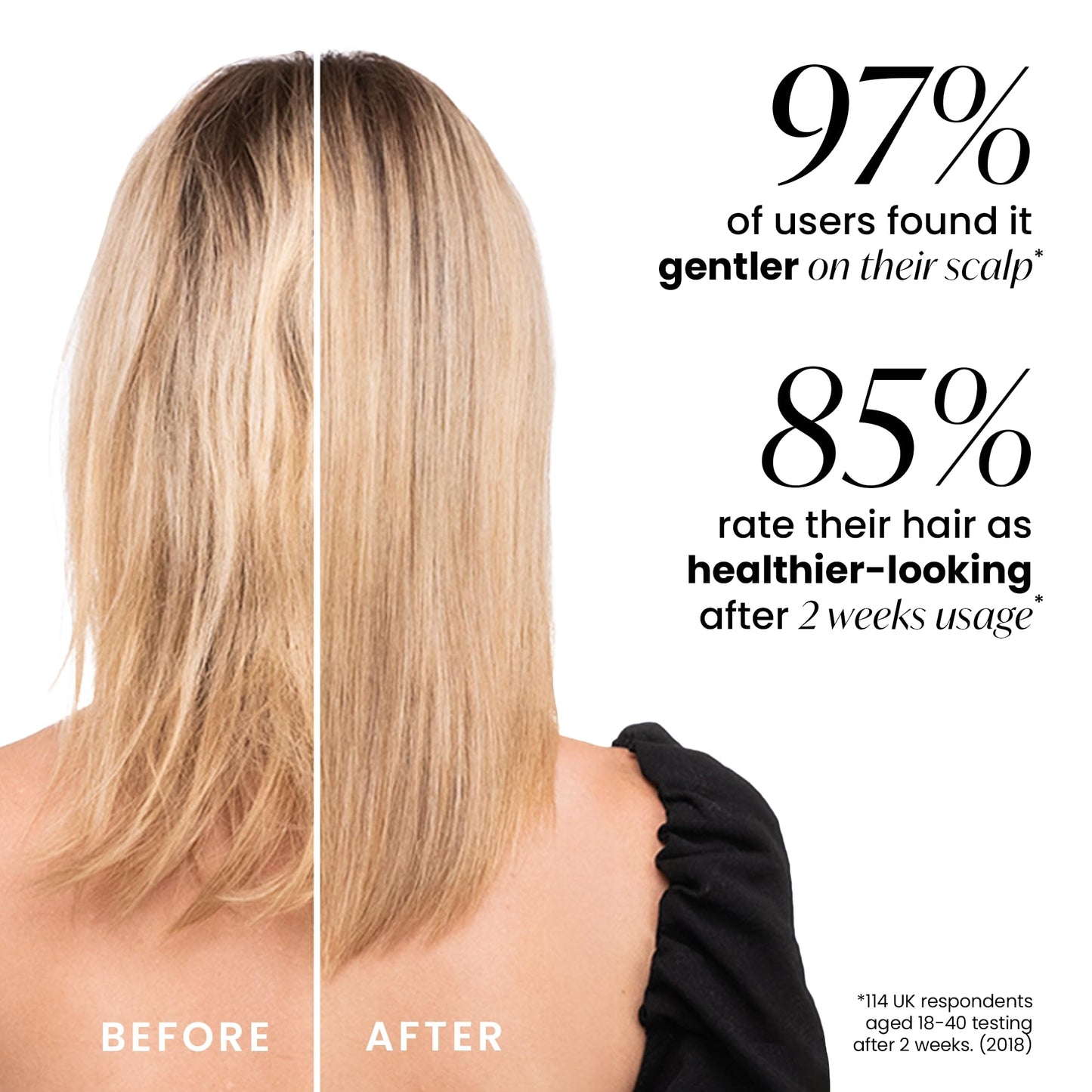 Tangle Teezer Fine & Fragile Ultimate Detangler Brush, Dry & Wet Hair Brush to Detangle & Reduce Breakage, Ice Blue