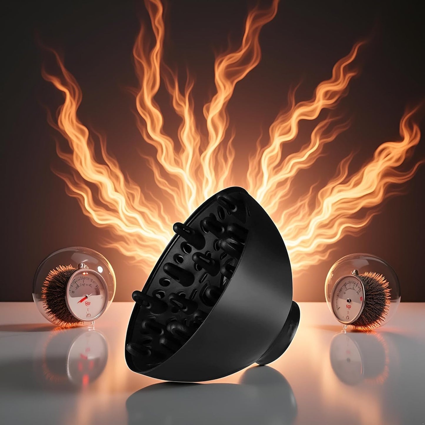 Skiennix Universal Diffuser for Curly Hair - Adaptable Blow Dryer Accessory | Hair Care Tool