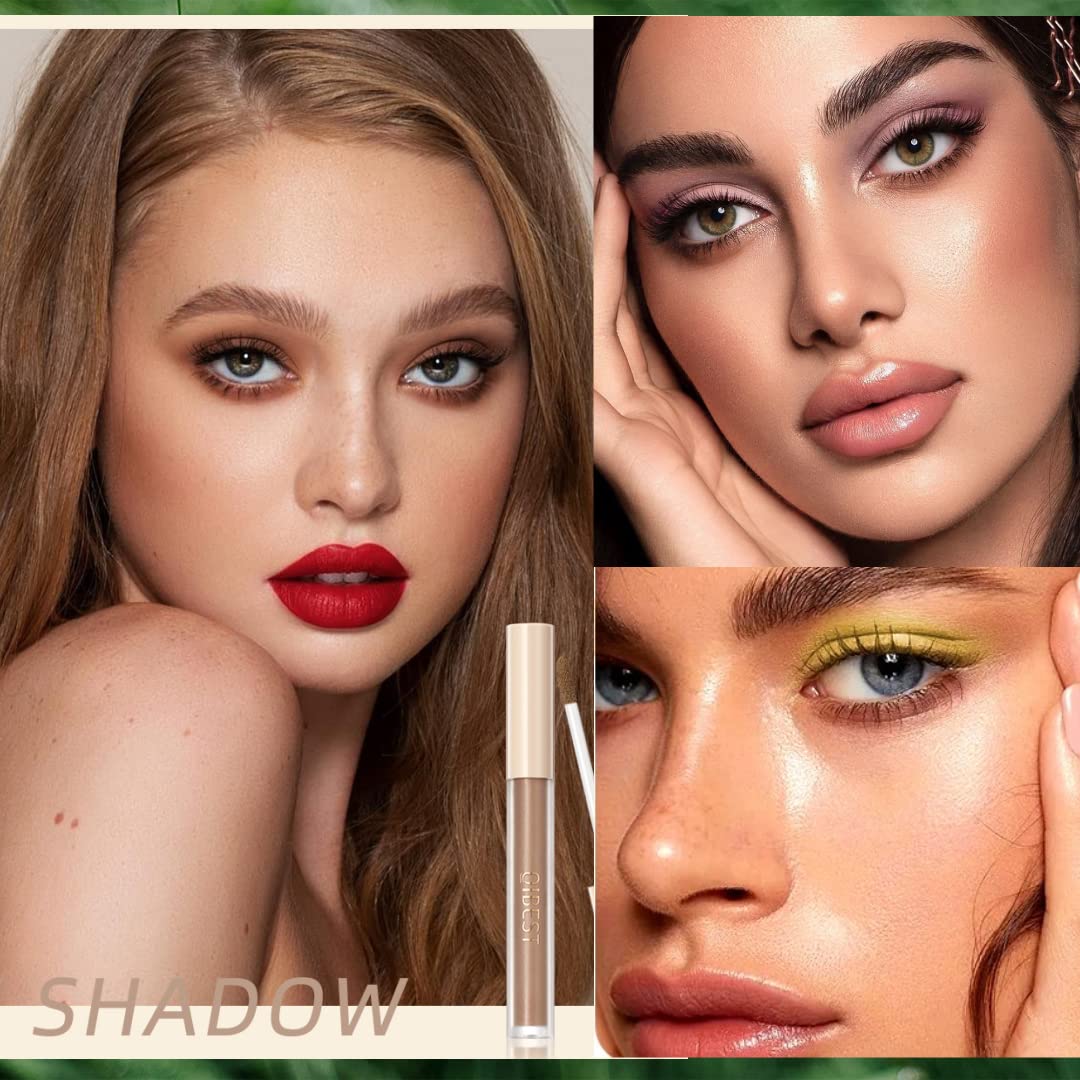 Skiennix Matte Liquid Eyeshadow - Long-Lasting, High-Pigmented Gel Makeup | Matte Bloom Shade