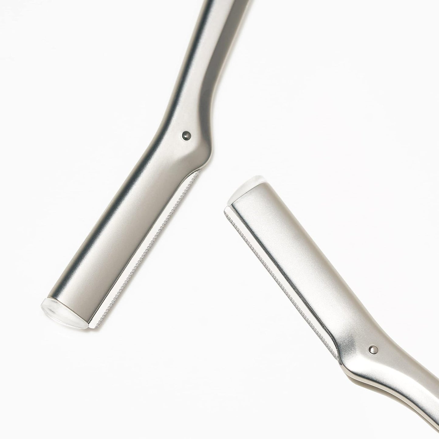 Tweezerman Stainless Steel Facial Razor - Precision Grooming Tool for Smooth Skin