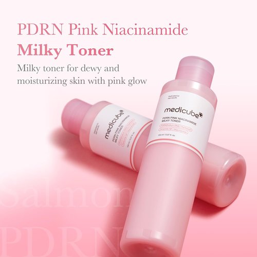 Medicube PDRN Toner - Salmon DNA Milky Formula for Hydration & Soothing | 5.07 fl. oz Korean Skincare