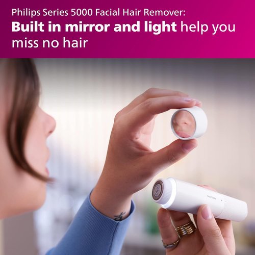 Philips Beauty Electric Shaver Series 8000 - Cordless Facial Hair Remover, Model BRL166/91