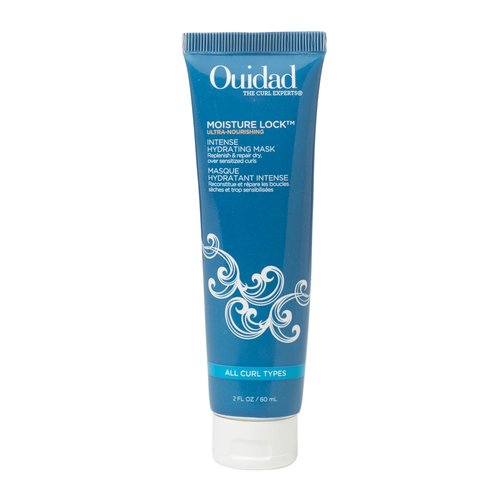 Ouidad Moisture Lock Hair Mask - Intense Hydrating Curly Hair Mask Fights Frizz & Breakage, Macadamia Nut & Olive Oil, Helps Repair, Detangle, Restore Softness, Mineral Oil Free, All Curl Types