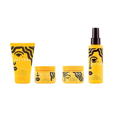 PATTERN Beauty Mini Stylers Kit - Hydrating Mist, Curl Gel & Styling Cream for Curly Hair | 3 Fl Oz
