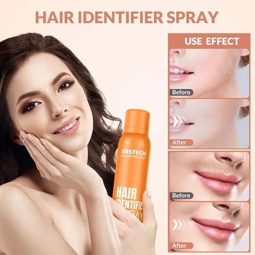 Regine Switzerland Hair Identifier Spray - Dermaplaning Tool for Women | Face Shaving & Hair Removal