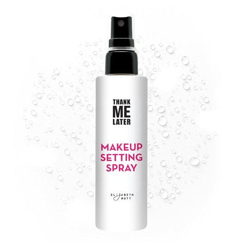 Elizabeth Mott Thank Me Later 3-in-1 Dewy Makeup Setting Spray - Hydrating, Long-Lasting Mist with Niacinamide | Travel-Size, 30ml