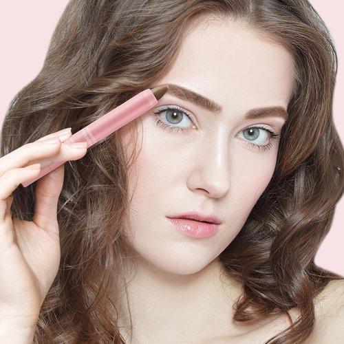 Boobeen Eyebrow Highlighter - Dual Color Contour Brow Pencil & Illuminating Cream Pen for Natural Brows