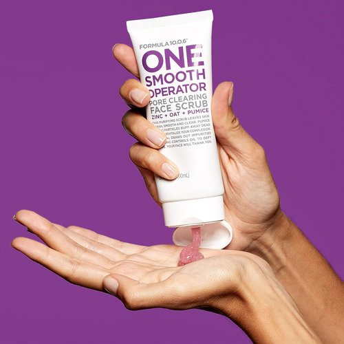 Formula 10.0.6 Pore Clearing Face Scrub - One Smooth Operator (3.4 Fl. Oz.) | Vegan & Cruelty-Free