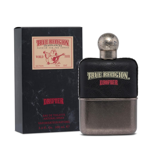 True Religion Drifter EDT Spray for Men - 3.4 oz | Invigorating Fragrance for Everyday Wear
