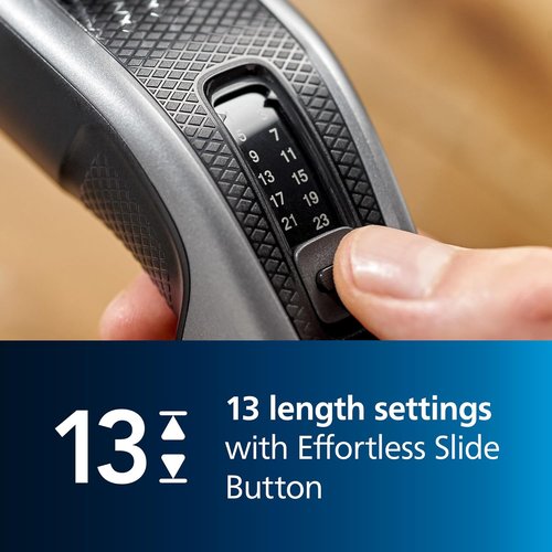 Philips Norelco Hair Clipper 3000 Series - DualCut Beard Trimmer with 13 Length Settings | 45 Min Runtime