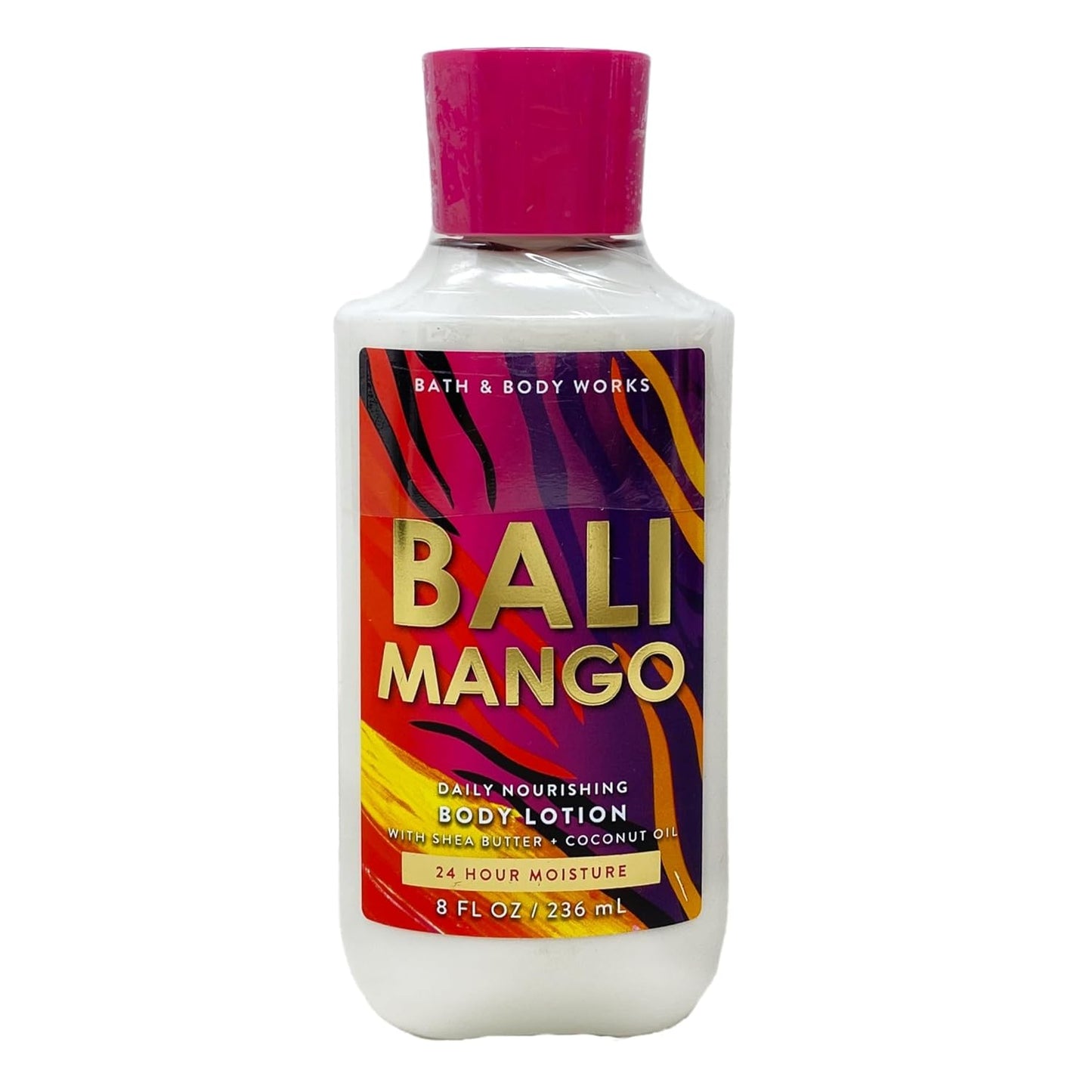 Bath & Body Works Bali Mango Gift Set - Body Cream, Wash & Lotion with Rose Bar Soap - Full Size