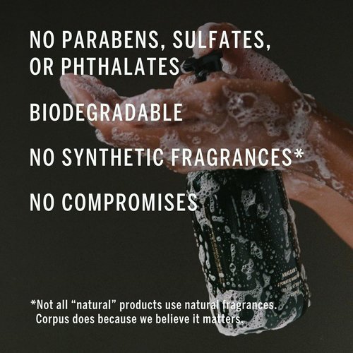 Corpus - Amalgam 5 Aromatic Hand Wash with Argan Oil & Vitamin E | Vegan, Non-Toxic Cleanser (10 fl oz)