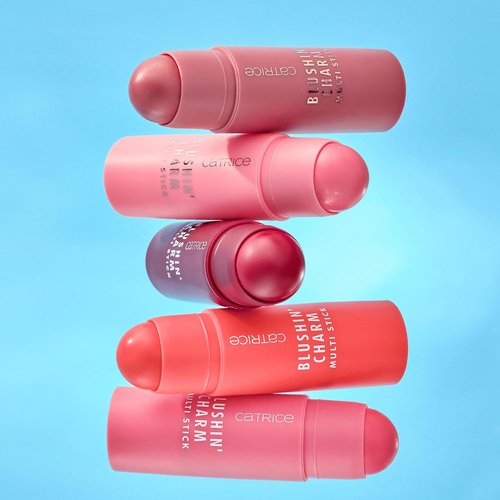 Catrice Blushin' Charm Multi Stick - Creamy Blush & Lip Tint | Buildable Dewy Finish | Vegan (050 Radiant Honey)