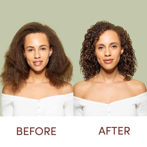MIZANI True Textures Moisture Replenish Shampoo For Curly Hair - Smooths & Hydrates With Coconut Oil, Sulfate & Paraben-Free