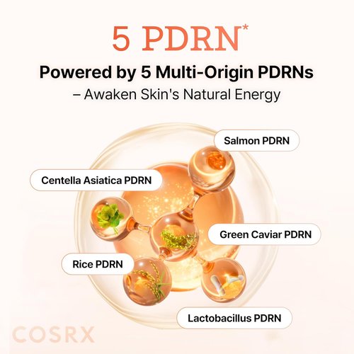 COSRX 5 PDRN Collagen Intense Vitalizing Serum - Firm & Glow Skin with Salmon DNA, Centella & Collagen (3.38 fl. oz.)
