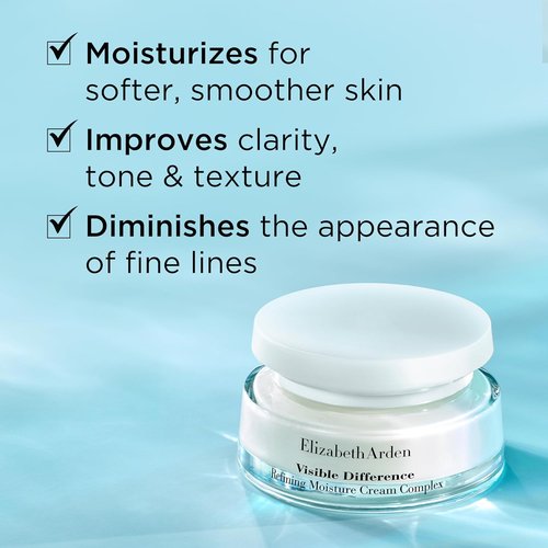 Elizabeth Arden Visible Difference Moisture Cream - Daily Hydrating Face Moisturizer, 2.5 Oz