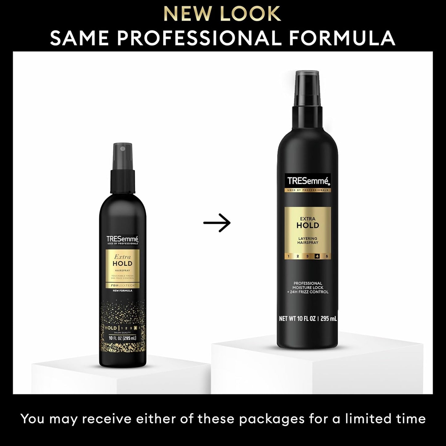 TRESemmé Extra Hold Hairspray - 24-Hour Frizz Control | 10 Fl Oz