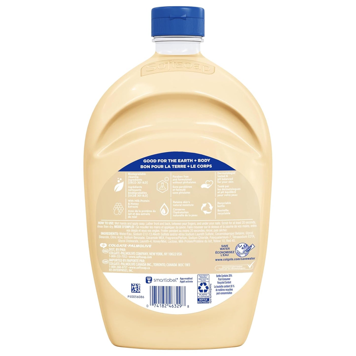 Softsoap Liquid Hand Soap Refill - Milk & Honey Scented, 50 Ounce (Pack of 2)