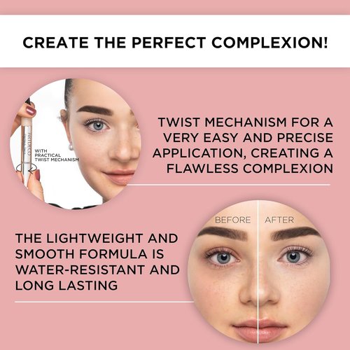 ARTDECO Perfect Teint Concealer - Neutral Light N°12 - Long-Lasting, Water-Resistant Formula - 0.07 Fl Oz
