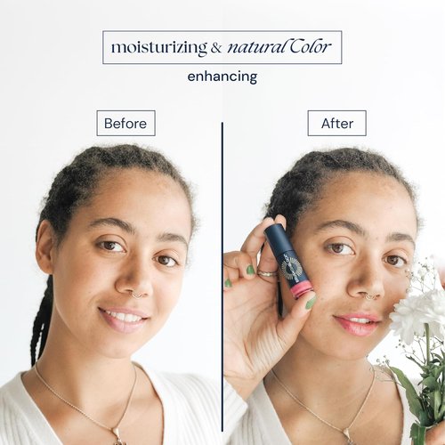 Brush On Block Lip Oil SPF 30 - Hydrating Mineral Protection from UVA/UVB & Blue Light | Fig Flavor