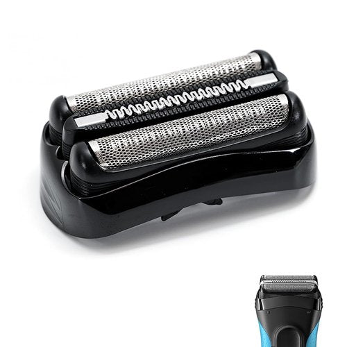 Braun 21B Replacement Head - Wet & Dry Foil and Cutter for Series 3 Electric Shavers | Compatible with S3, 300s, 310s, 3010s, 3040s, 5409, 340s-4