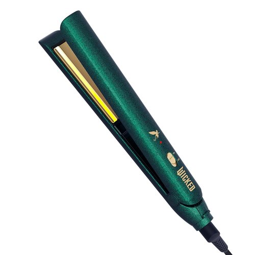 Conair Wicked Elphaba Flat Iron - 1-Inch Hair Straightener for Sleek, Smooth Styles