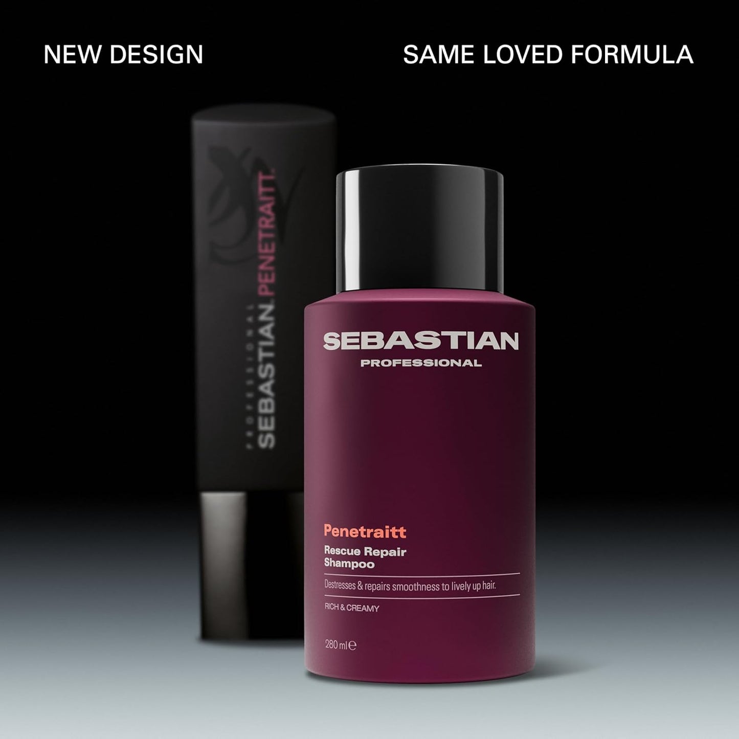 Sebastian Professional Penetraitt Shampoo - Strengthening Deep Repair for Dry, Damaged & Colored Hair