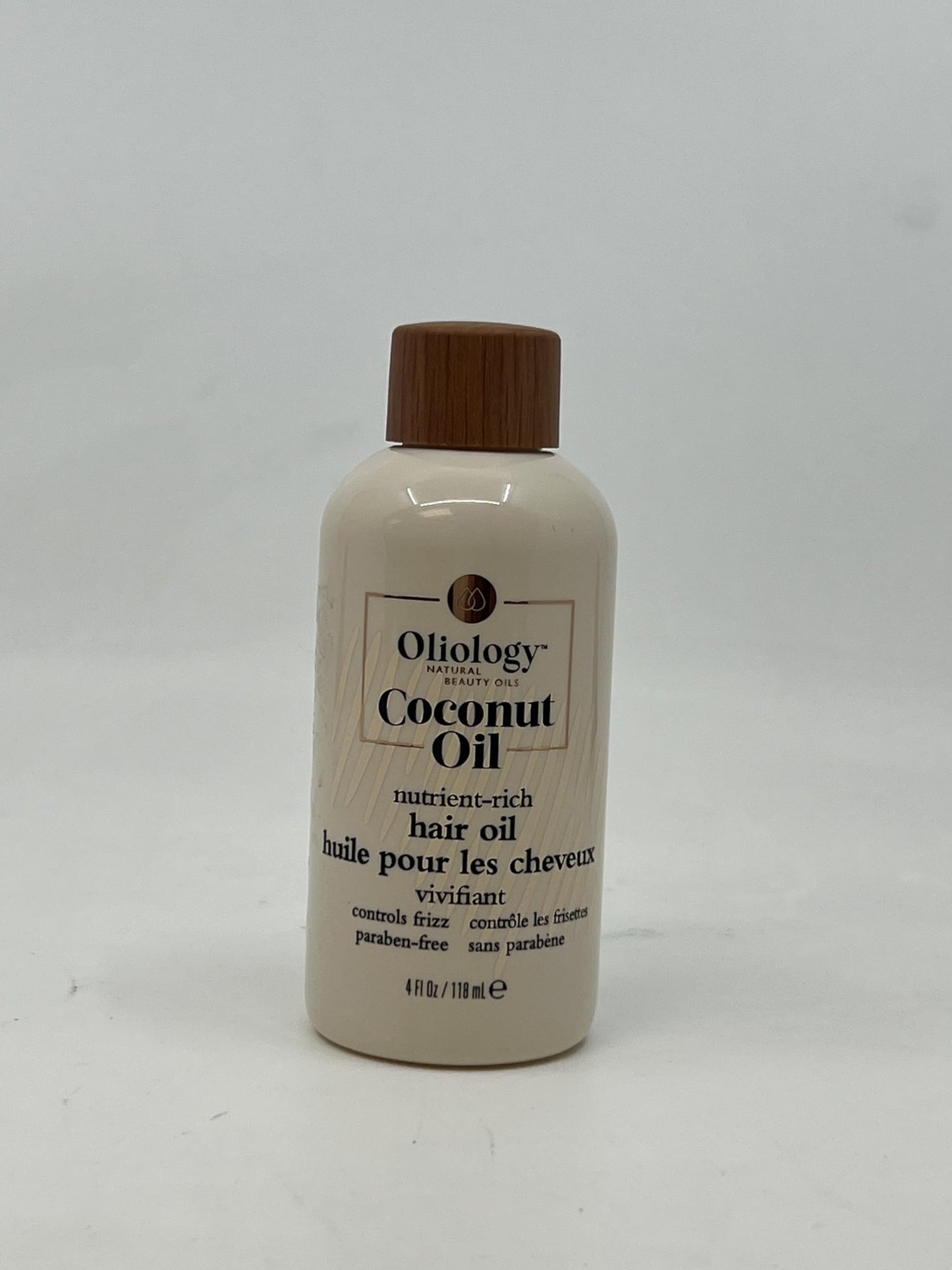 Oliology Coconut Hair Oil - Meds Split Ends, Controls Frizz, Hydrates & Softens - Lightweight Formula Helps Repair Distressed Hair from Heat Styling & Treatments | Made in USA & Paraben Free (4oz)