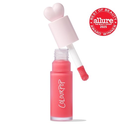 ColourPop Weightless Liquid Blush - Hydrating Cheek Color with Hyaluronic Acid - Glowy Finish in Angel Face (0.30 oz)