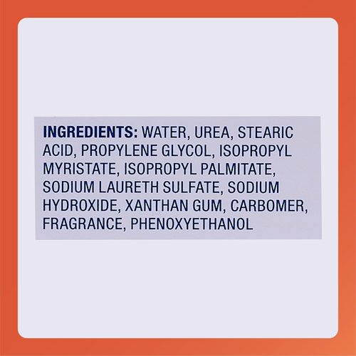 Rugby Urea 20% Intensive Hydrating Cream - Urea Cream for Feet, Hands, Knees, and Elbows - 3 Oz (1 Pack)