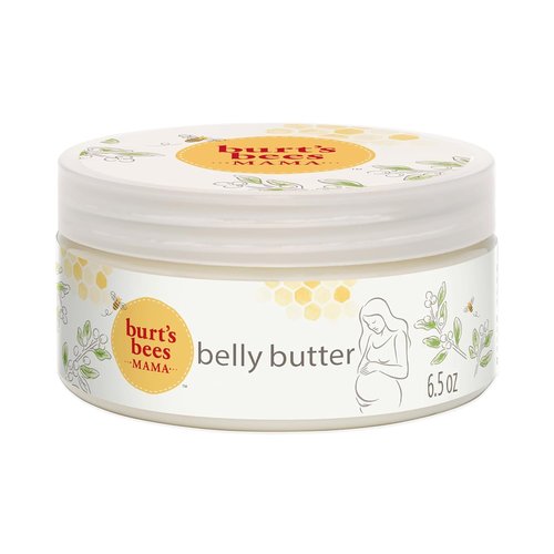 Burt's Bees Mama Belly Butter - Stretch Mark Cream for Pregnancy & Postnatal Care | 6.5 Oz Tub