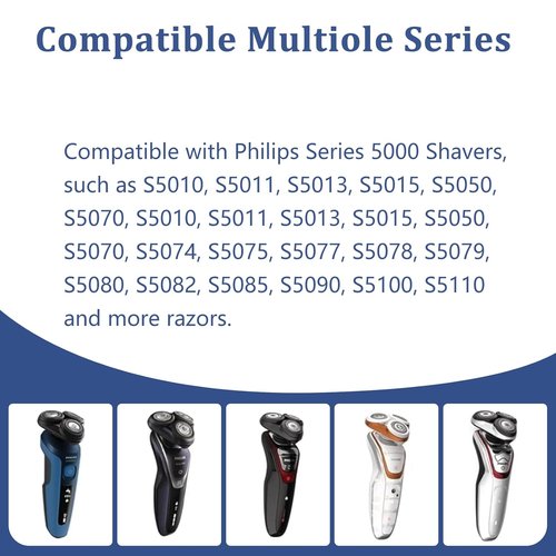 Norelco SH50 Replacement Shaver Head - High Compatibility for Philips S5000/S6000 Models | 1-Pack