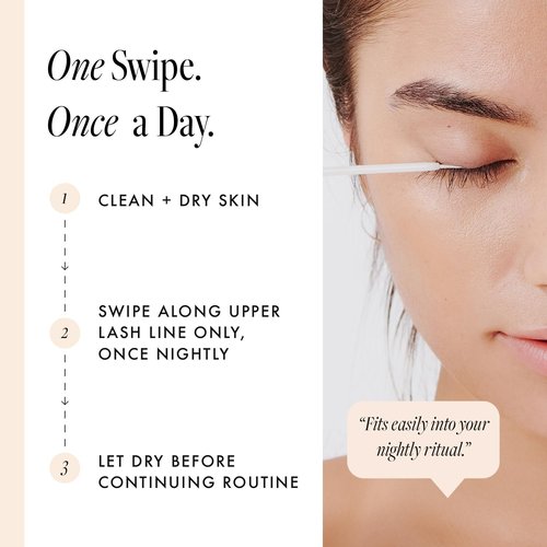 Borboleta Lash Serum - Eyelash Serum for Longer, Thicker, Fuller Natural Lashes | Full Size, 3-Month Supply